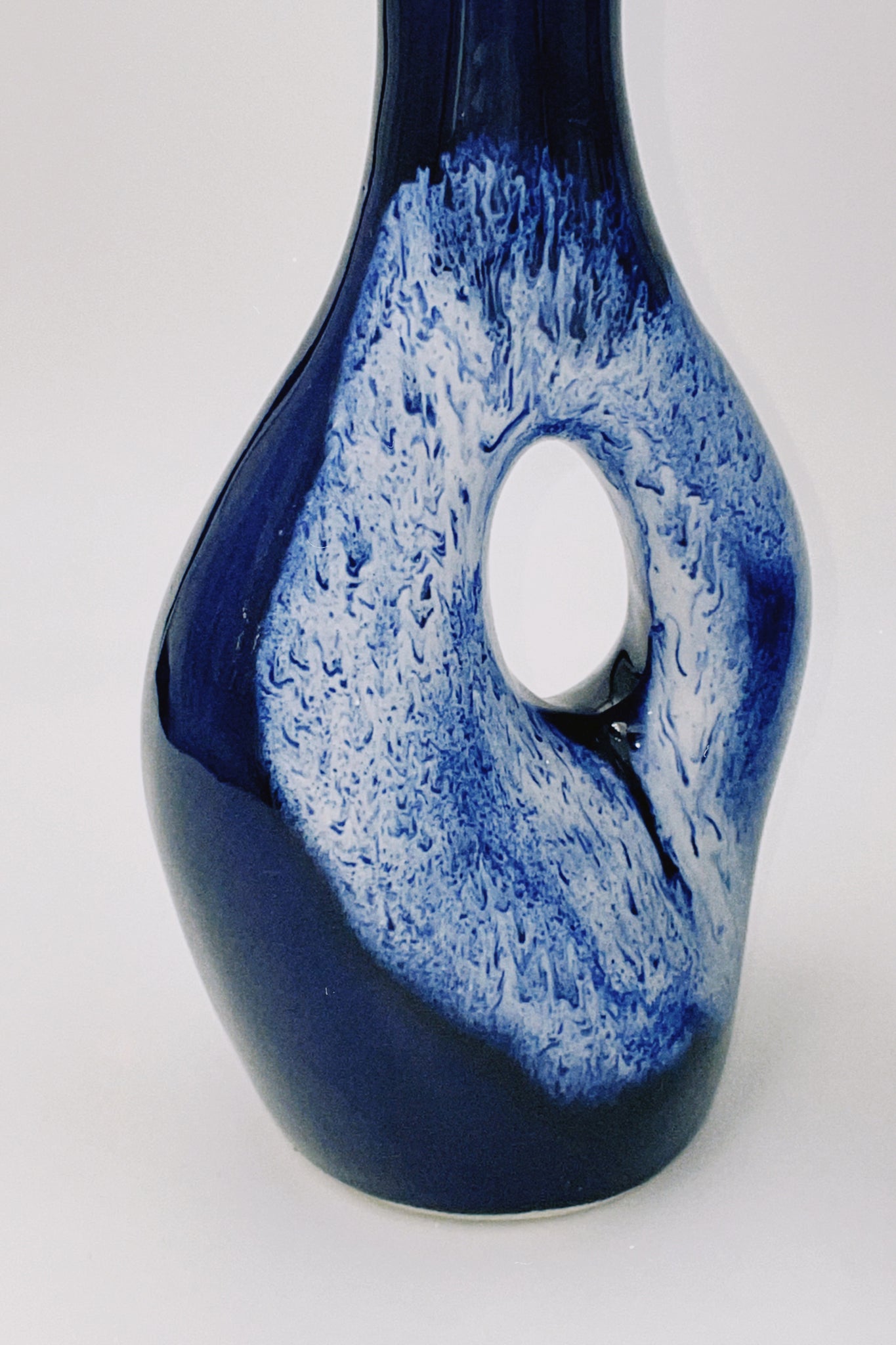 French Ceramic Mid-Century Vase
