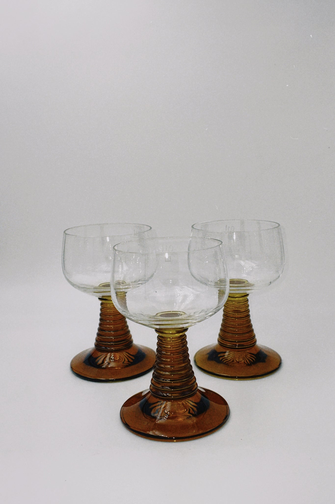 Swirl Wine Glasses Set of Three
