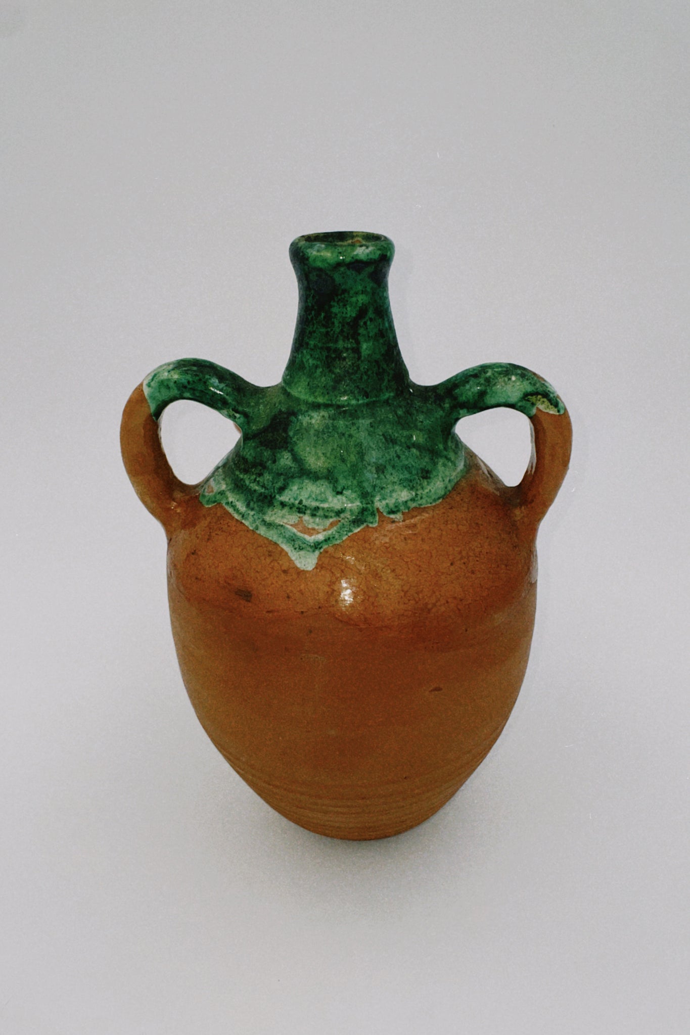 Ceramic Clay and Green Jug