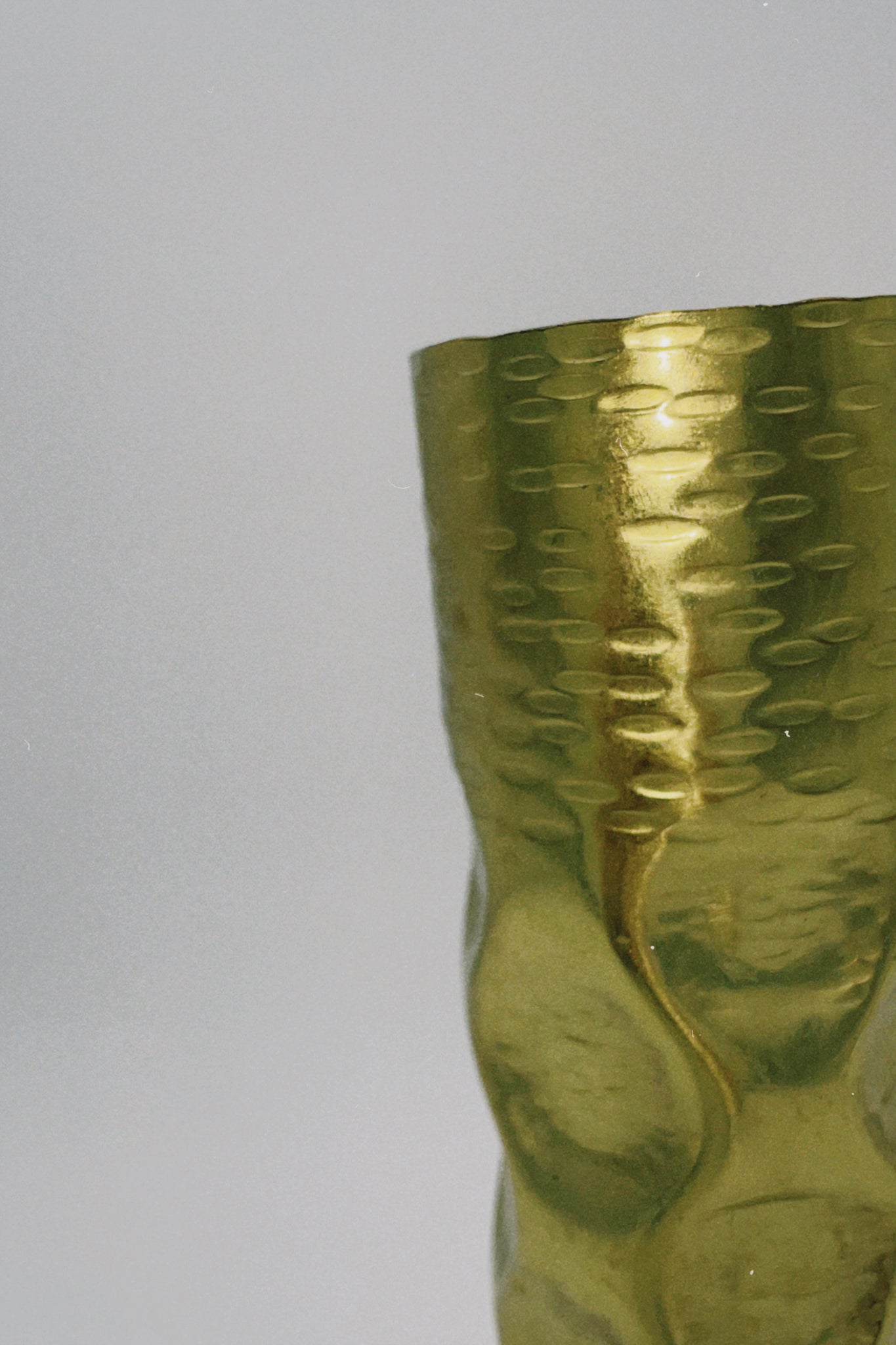 Italian Brass Vase