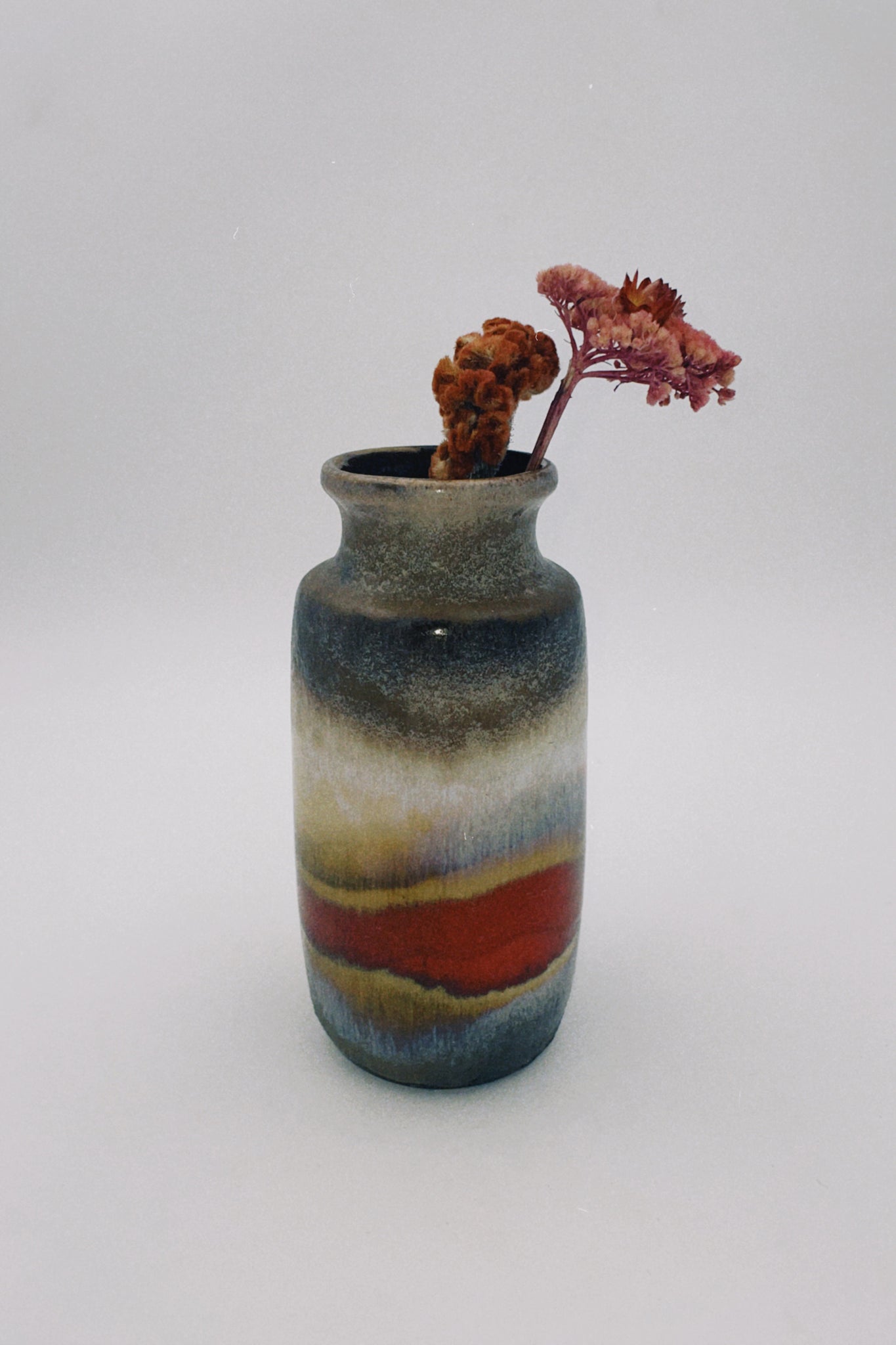 German Ceramic Lava Vase