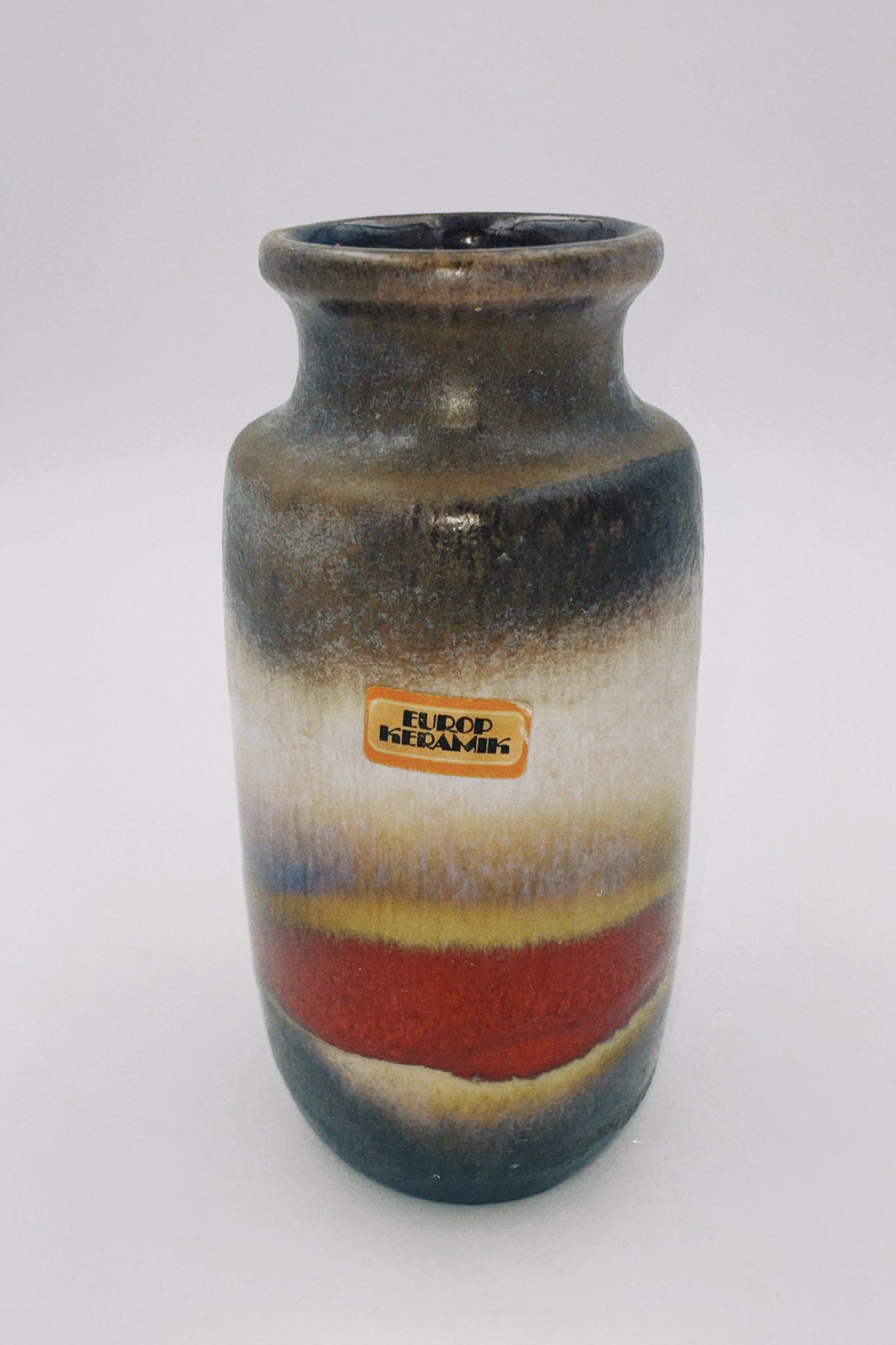 German Ceramic Lava Vase
