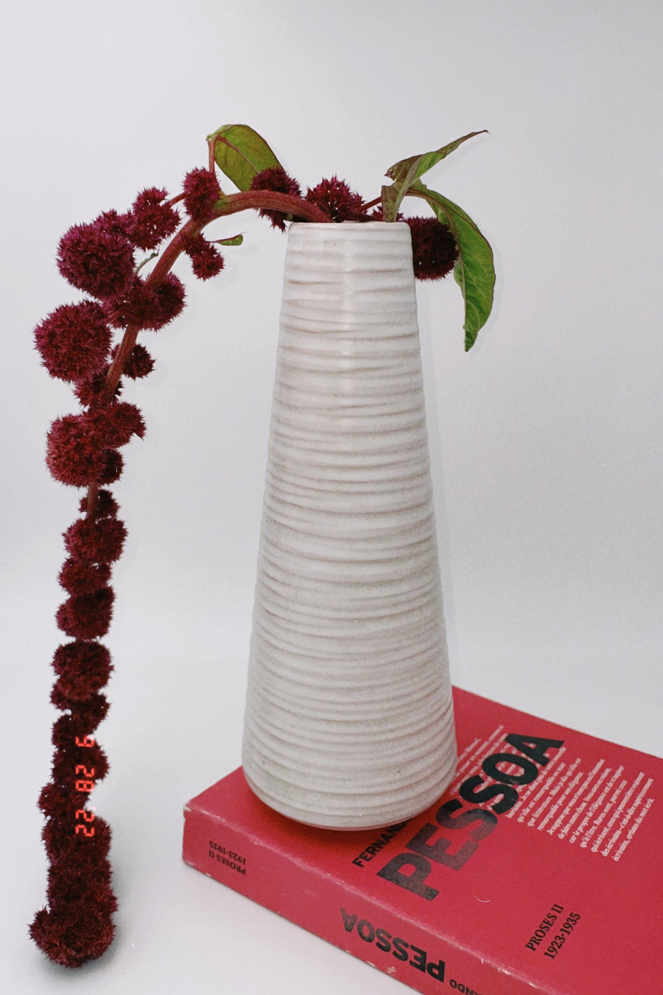 Mid-Century Pale Pink Vase